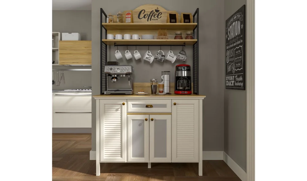 Misto Kahve Köşesi Dolabı