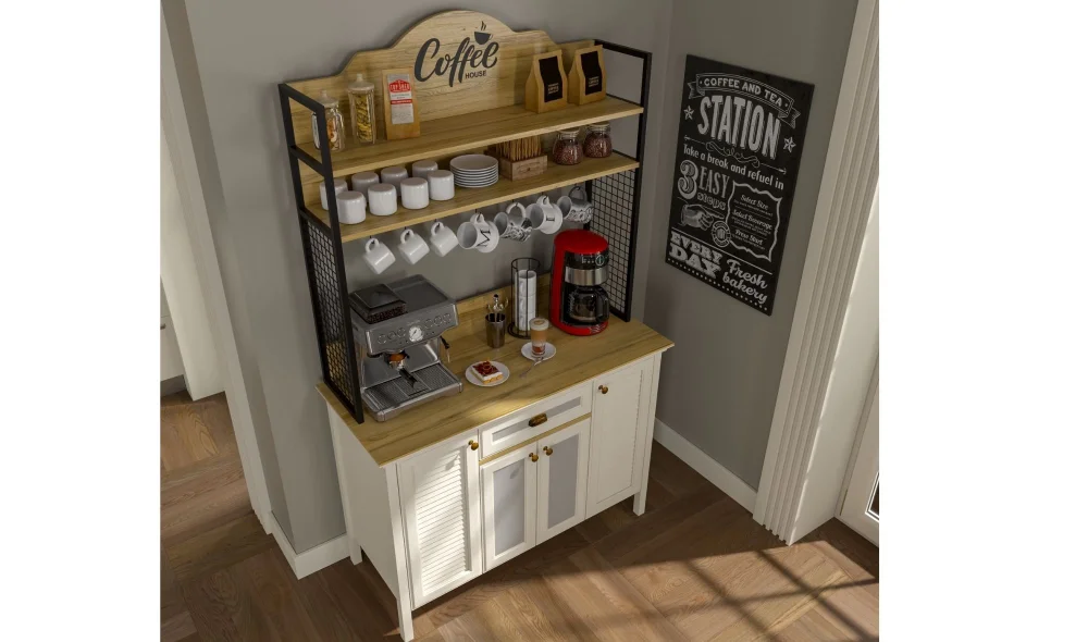 Misto Kahve Köşesi Dolabı