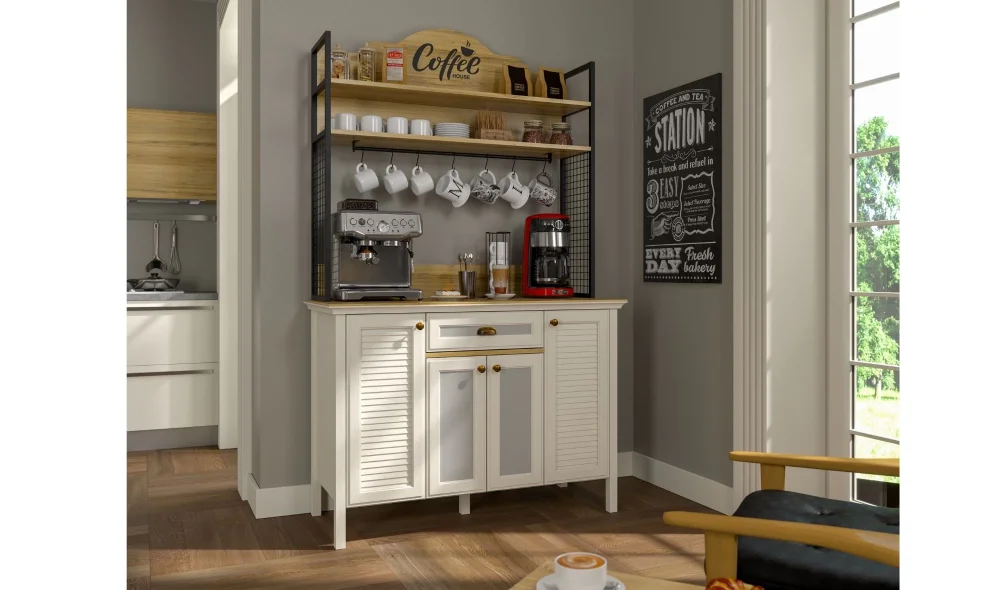 Misto Kahve Köşesi Dolabı