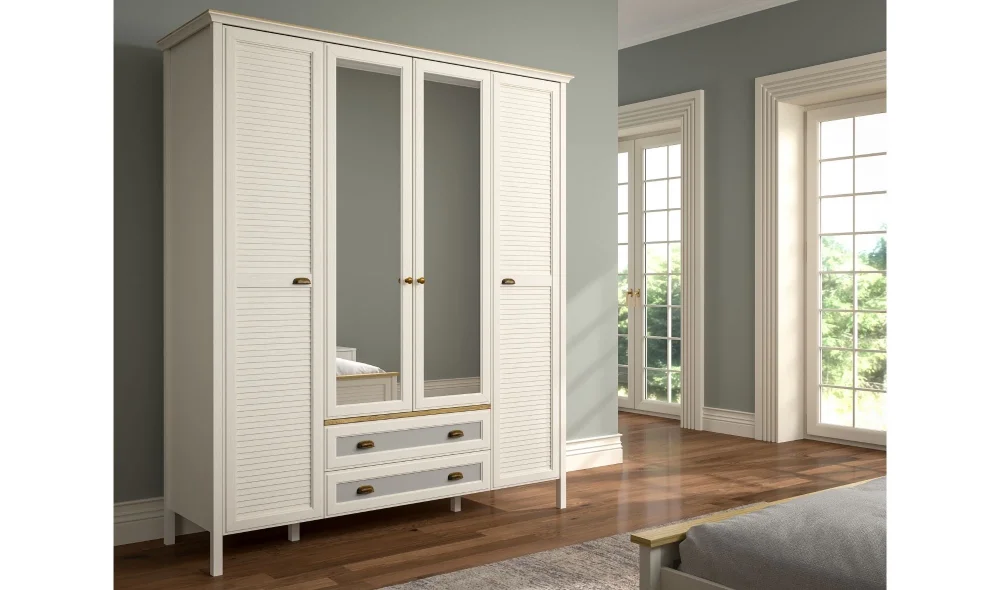 Vento 4 Kapaklı Gardrop