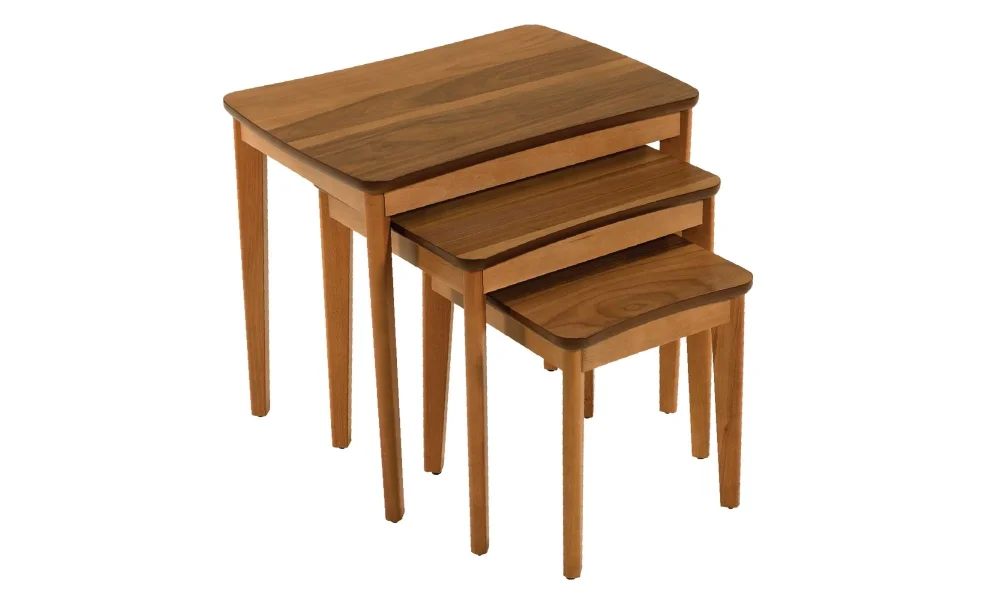 Otantik Ceviz Zigon Sehpa