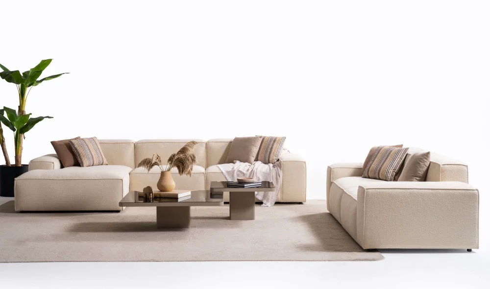 Aria Dinlenmeli Köşe Koltuk Takımı