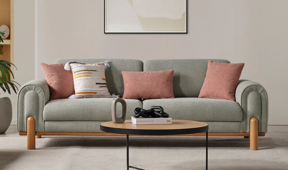 Coco Pembe Koltuk Takımı