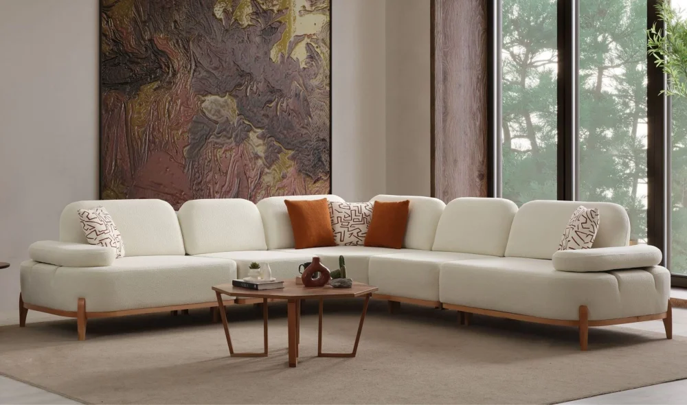 Toscana Dinlenmeli Köşe Koltuk Takımı