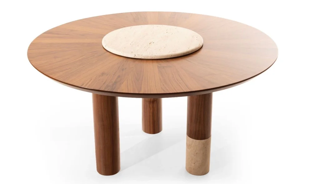 Glamour Traverten Mutfak Masası