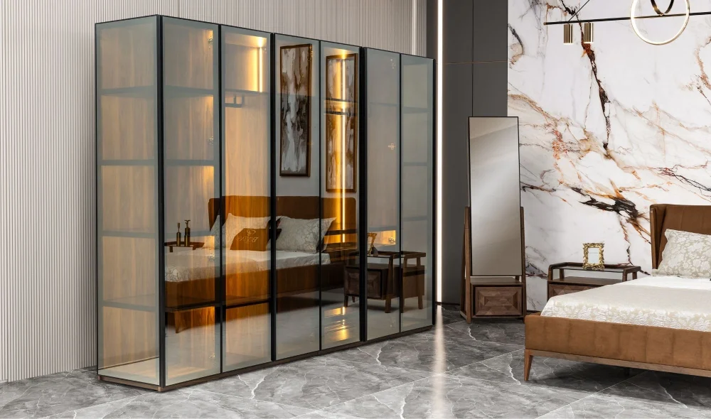 Maserati 6 Kapaklı Gardrop