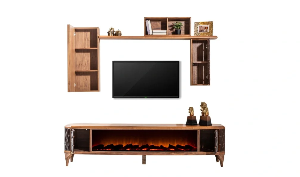 Seren Şömineli Tv Ünitesi