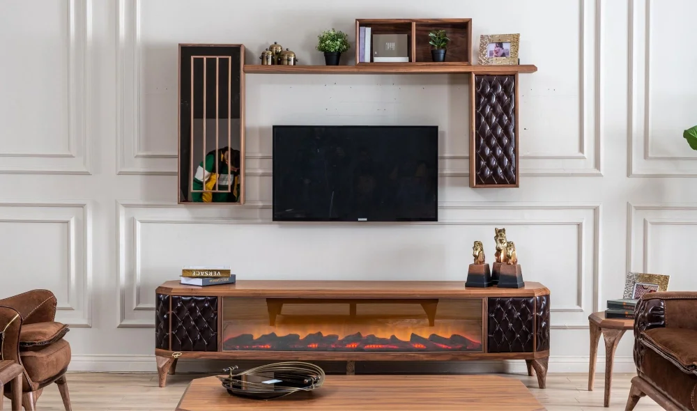 Seren Şömineli Tv Ünitesi