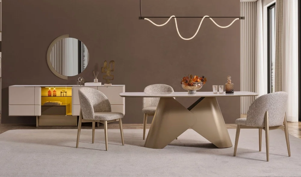 Oslo Luxury Yemek Odası Takımı