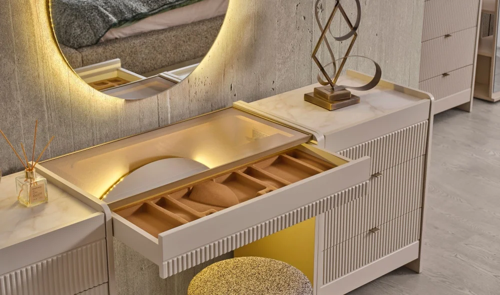 Lunax Şifonyer ve Ayna