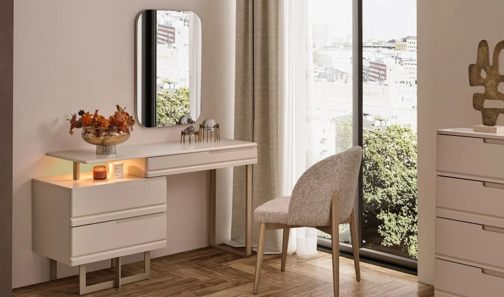 Oslo Luxury Şifonyer ve Ayna