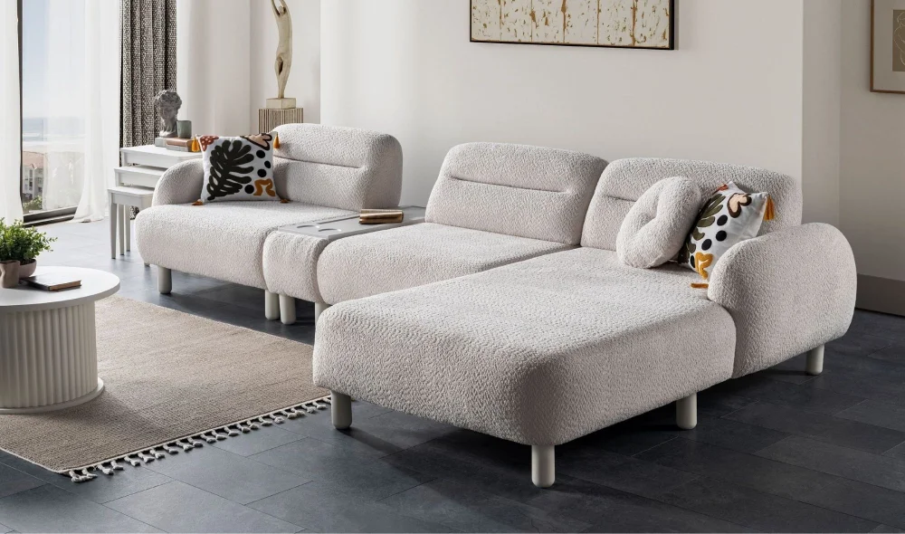 Nora Dinlenmeli Köşe Koltuk Takımı