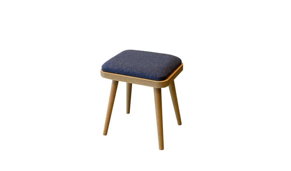 Rondo Mini Açılır Mutfak Masası Takımı - Karina Meşe Lacivert Renk