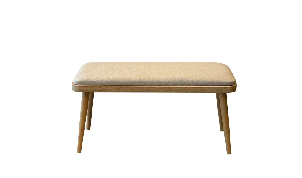 Rondo Mini Açılır Mutfak Masası Takımı - Karina Meşe Krem Renk