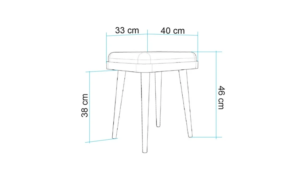 Rondo Mini Açılır Mutfak Masası Takımı - Karina Meşe Krem Renk