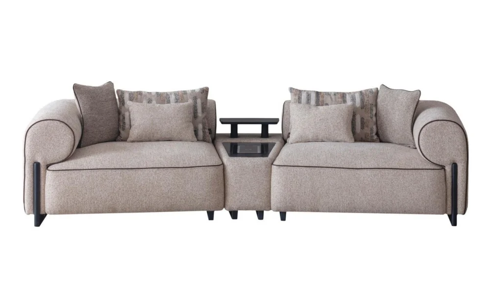 Harbor Şarj Üniteli 3lü Koltuk