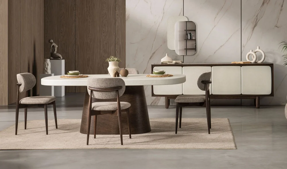 Nevora Yemek Odası Takımı