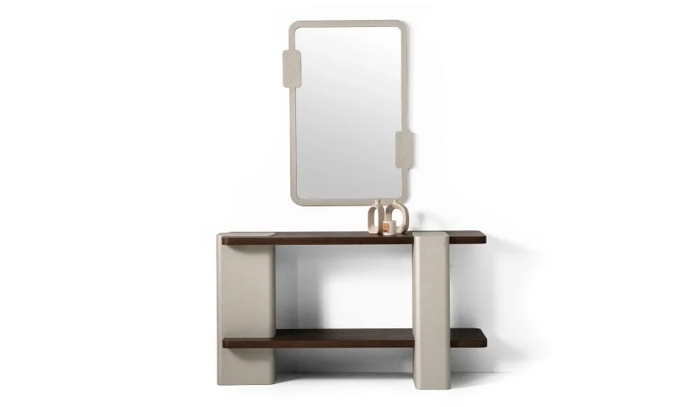 Strong Meşe Dresuar ve Ayna