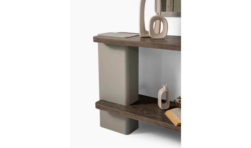 Strong Silver Meşe Dresuar ve Ayna