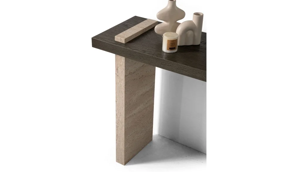 Togg Gri Meşe Dresuar ve Ayna