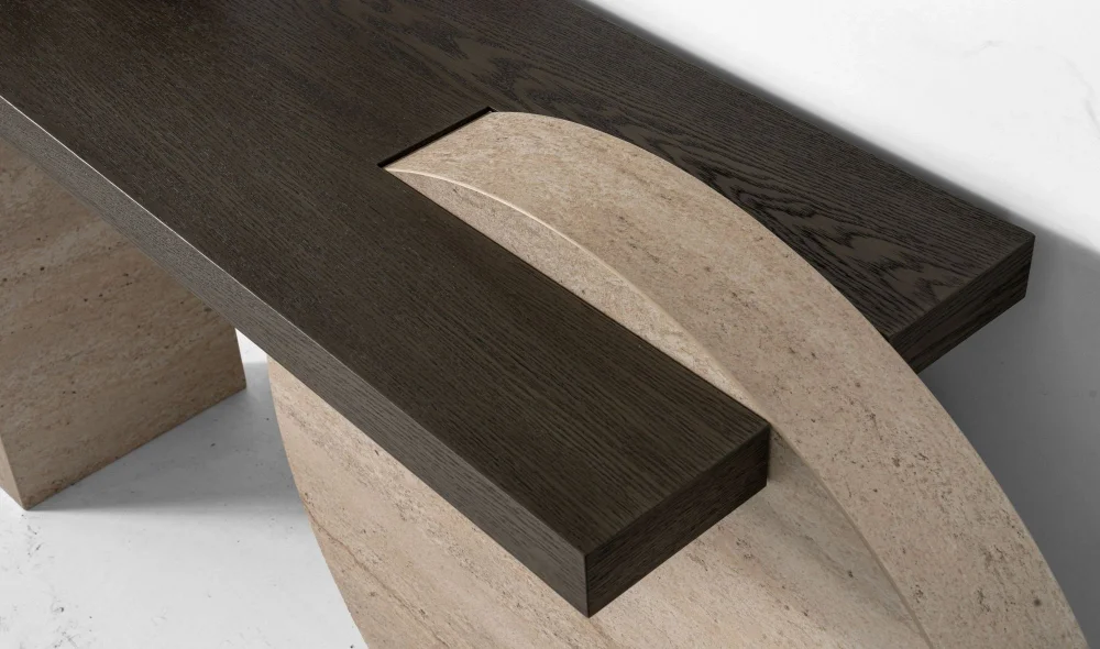 Togg Gri Meşe Dresuar ve Ayna