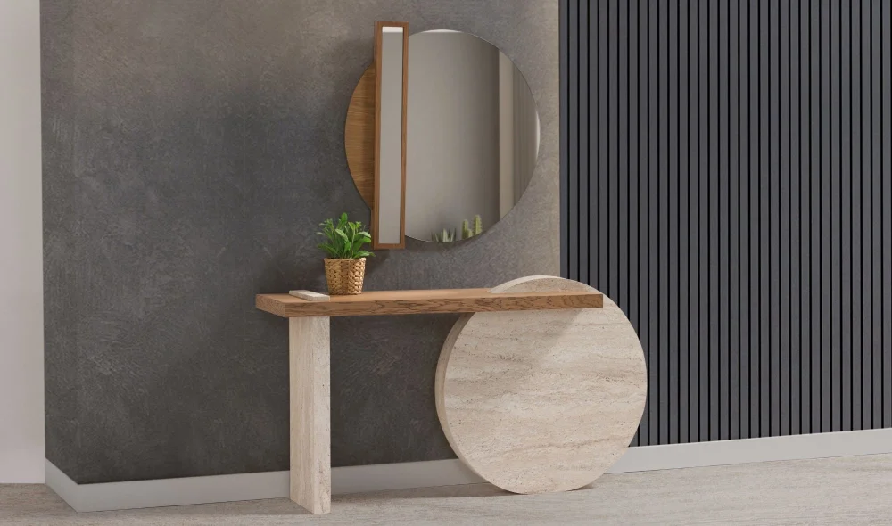 Togg Meşe Dresuar ve Ayna