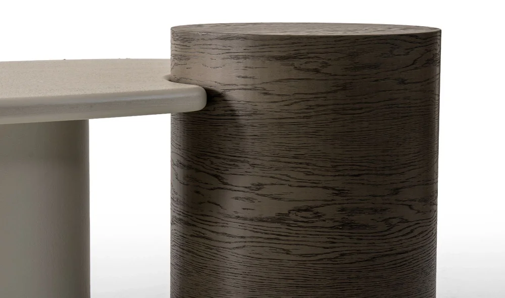 Lugano Gri Orta Sehpa Seti