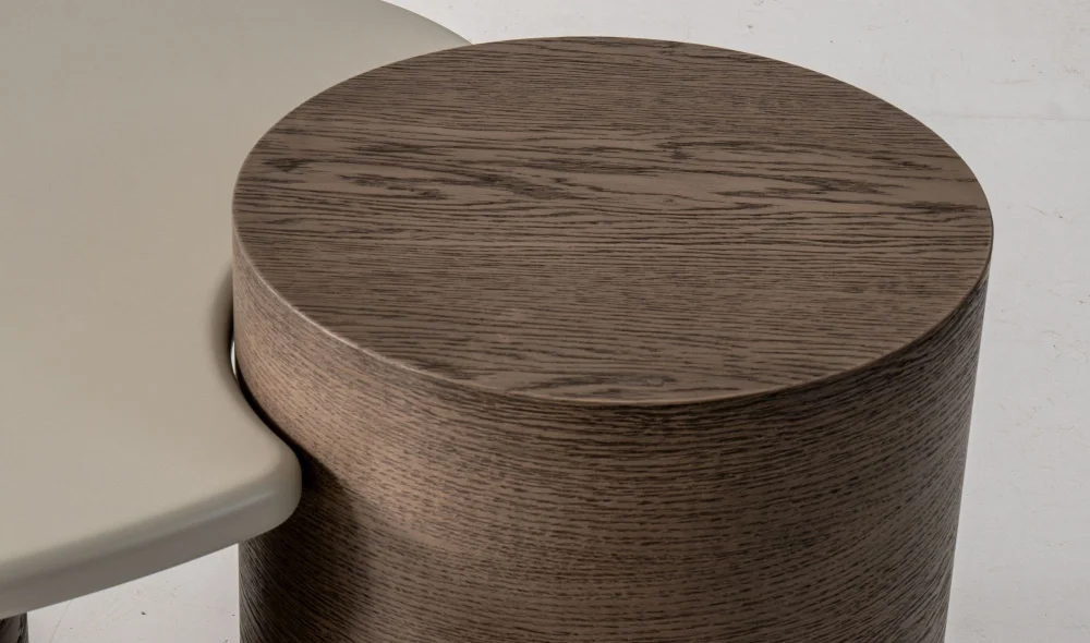 Lugano Meşe Orta Sehpa Seti