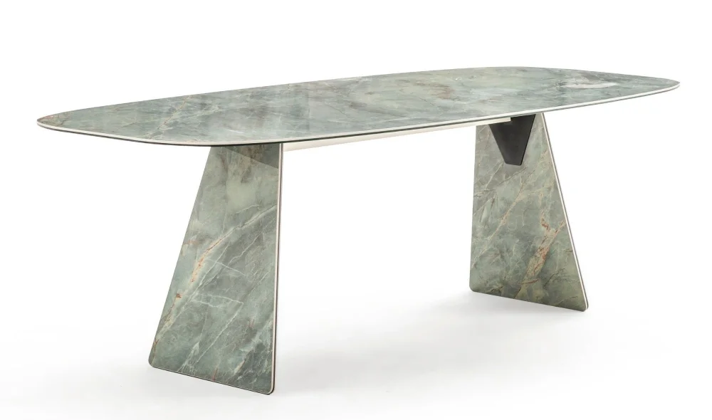 Divinia Stone Seramik Yemek Masası Takımı (240cm)