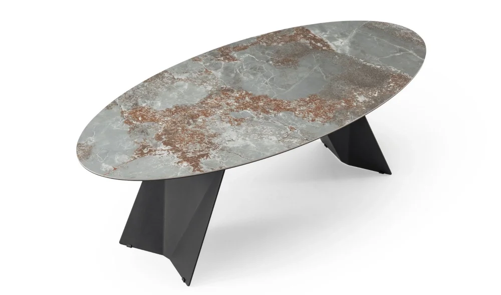 Ellie Volare Seramik Yemek Masası