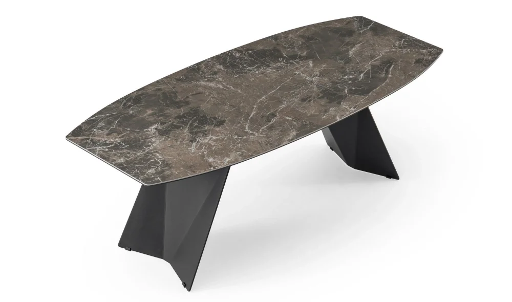 Nero Volare Seramik Yemek Masası