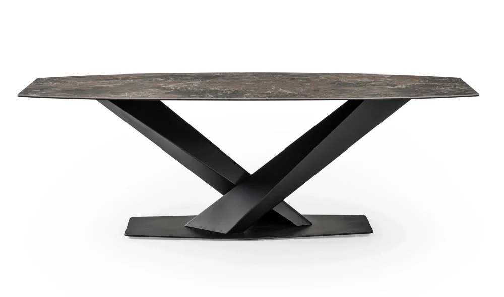 Nero Stand Seramik Yemek Masası