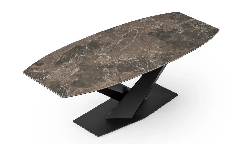 Nero Stand Seramik Yemek Masası