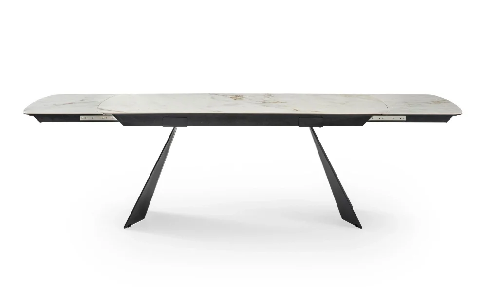 Volare Beyaz Seramik Yemek Masası