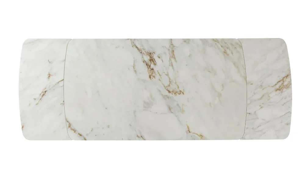 Volare Beyaz Seramik Yemek Masası