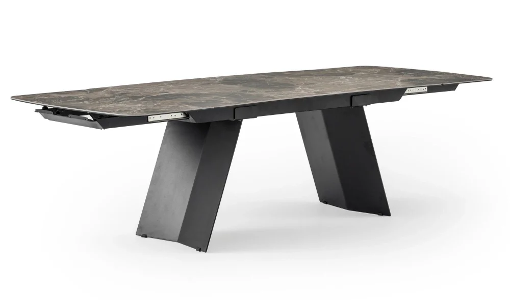 Volare Siyah Seramik Yemek Masası