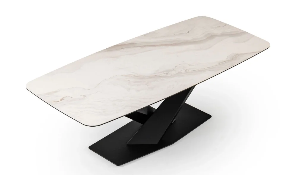 Luna Stand Seramik Yemek Masası