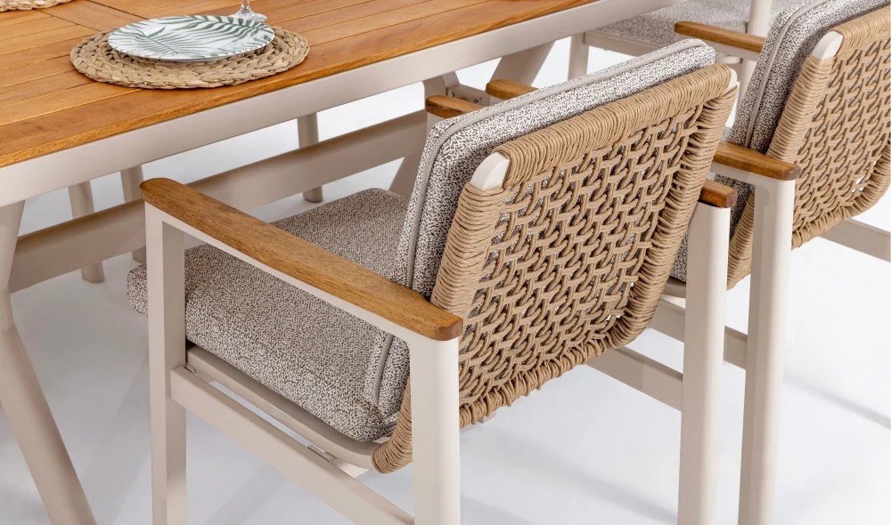 Astoria Iroko Yemek Masası Takımı