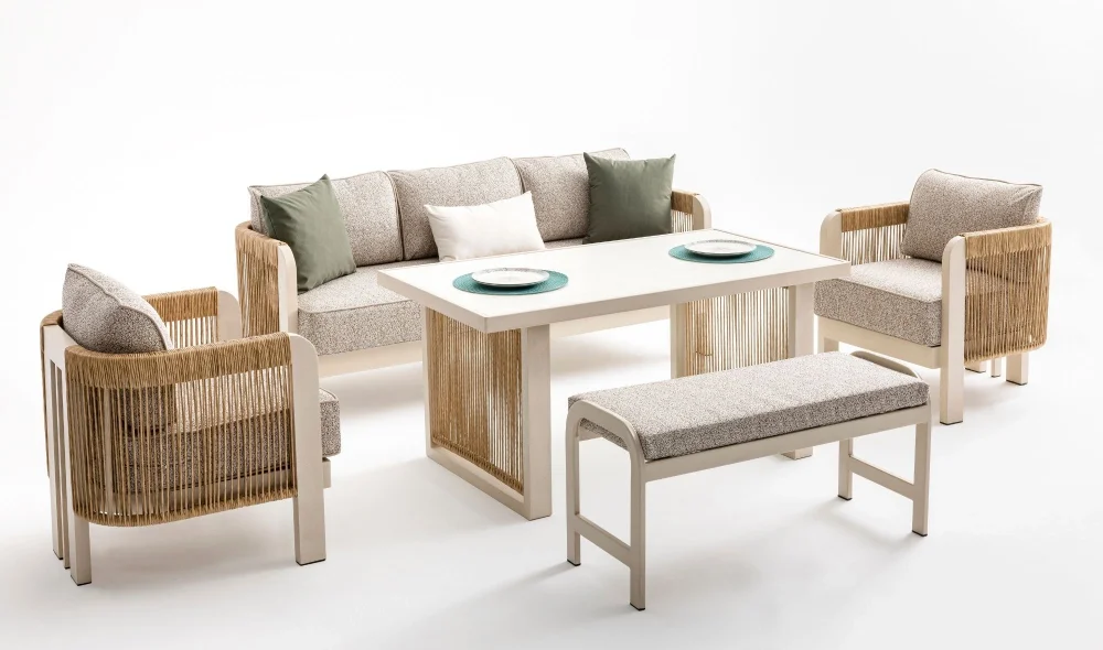 Atlas Seramik Bahçe ve Balkon Takımı