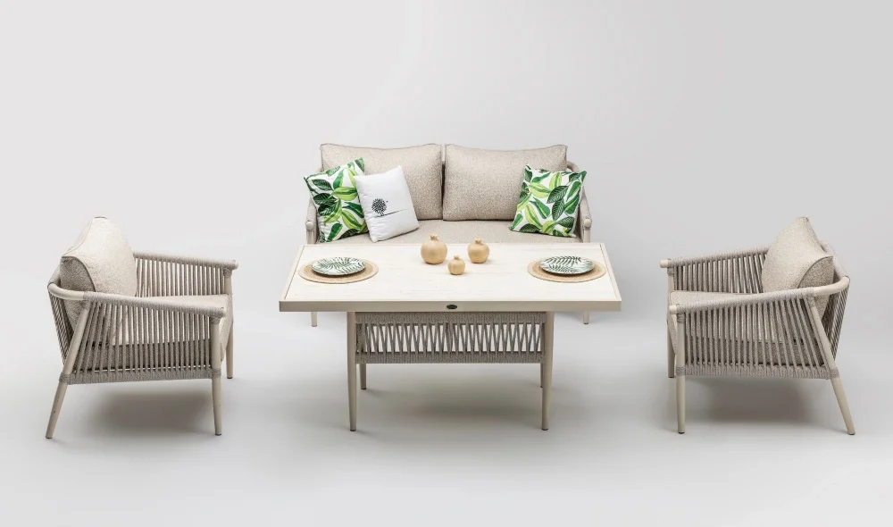 Calisto 4 Oturumlu Bahçe ve Balkon Takımı