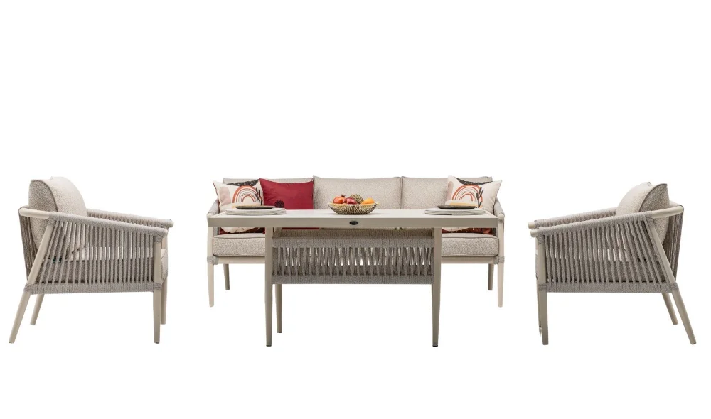 Calisto 5 Oturumlu Bahçe ve Balkon Takımı