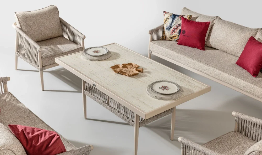 Calisto 7 Oturumlu Bahçe ve Balkon Takımı