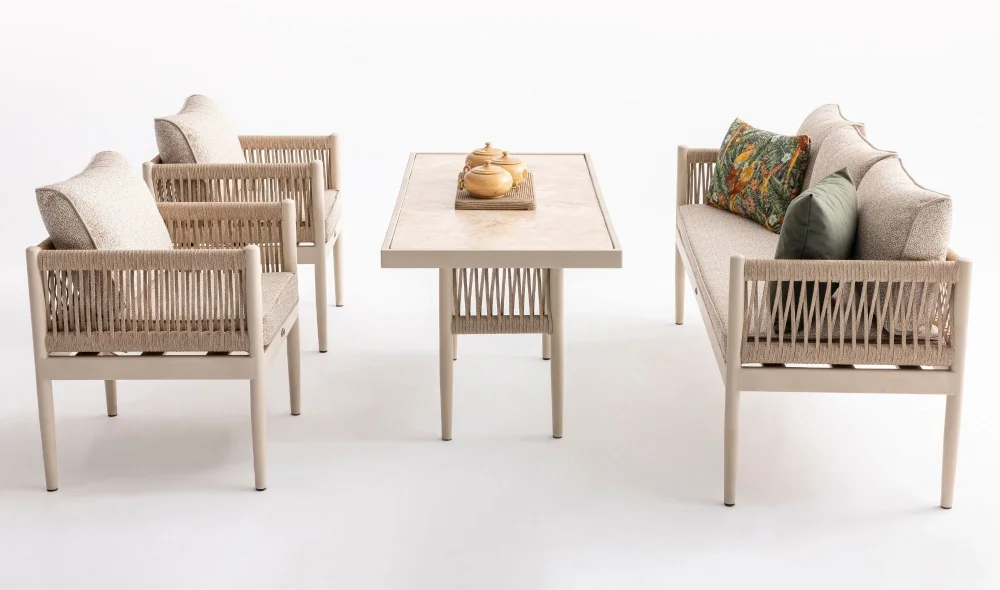 Lyon Midi Seramik Bahçe ve Balkon Takımı