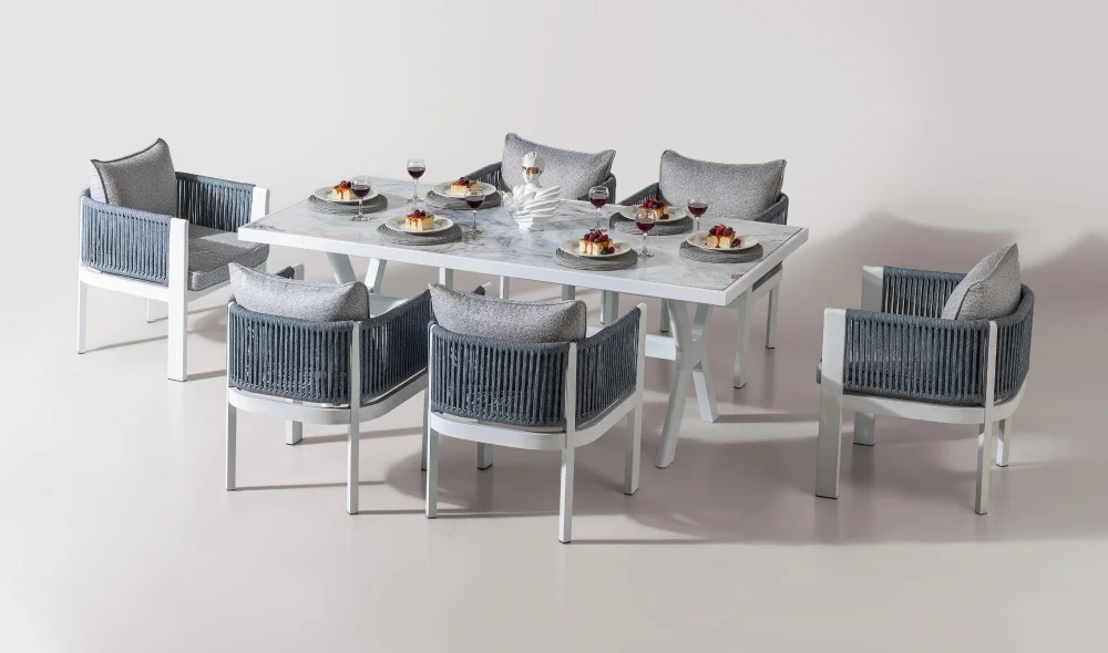 Marina Seramik Yemek Masası Takımı