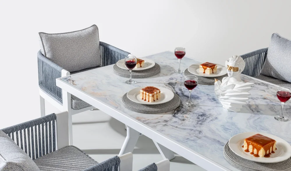 Marina Seramik Yemek Masası Takımı