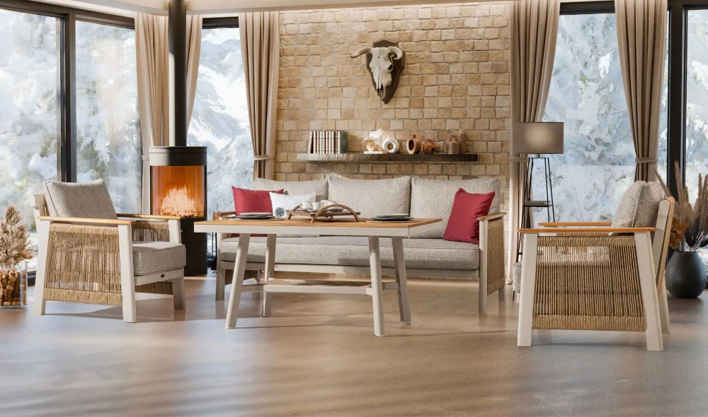 Melody Iroko Bahçe ve Balkon Takımı