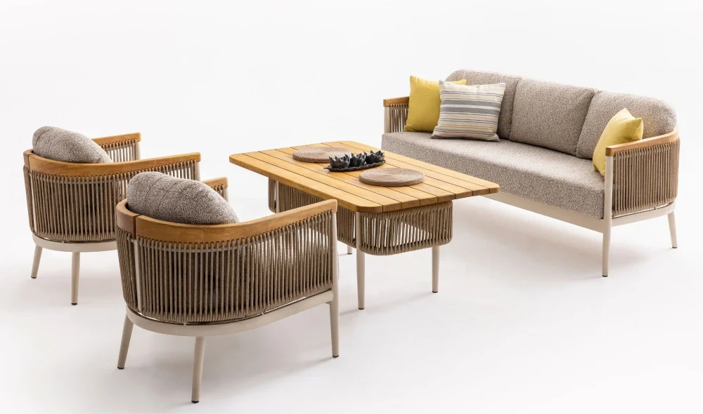 Minerva Iroko Bahçe ve Balkon Takımı