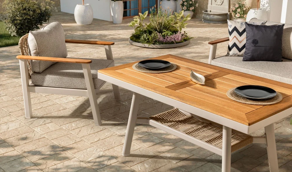 Onyx Iroko Bahçe ve Balkon Takımı