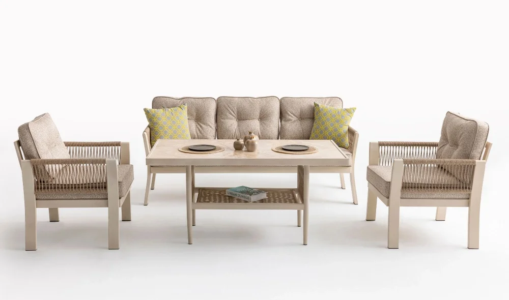 Roma Seramik Bahçe ve Balkon Takımı