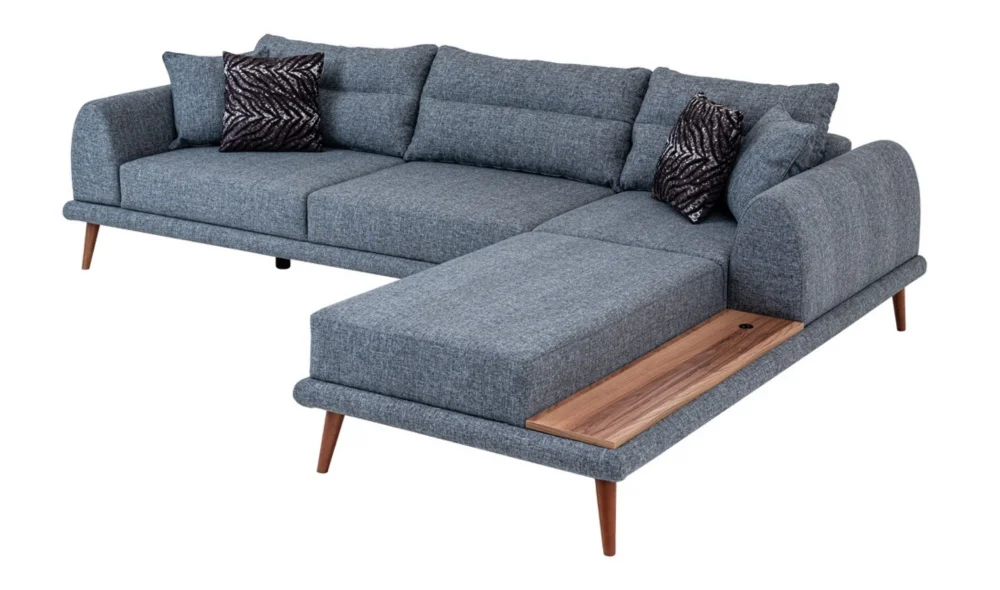 Deko Köşe Koltuk Takımı (Gri)